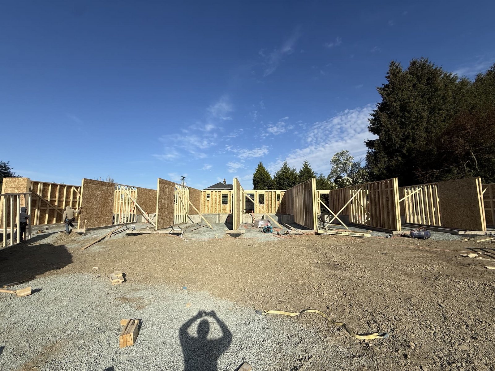 Demolition and foundation work, view 13