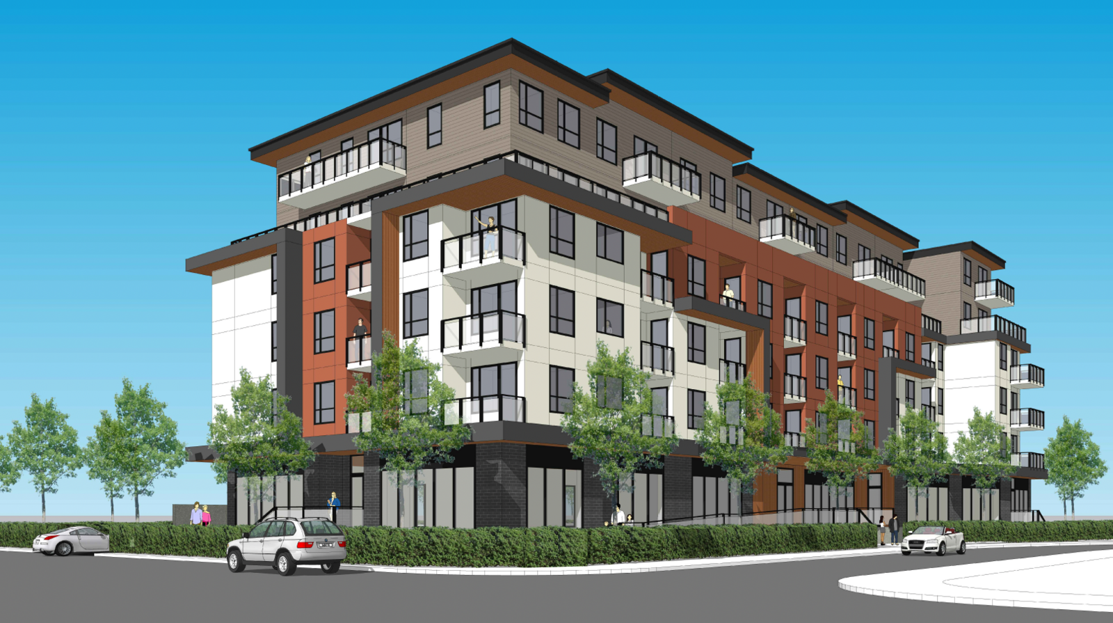 Dobson Road apartment project in Duncan