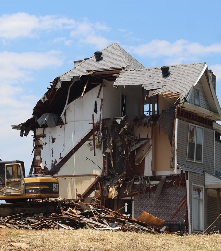 Demolition work